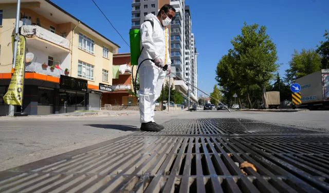 Keçiören'de ilaçlamalara devam