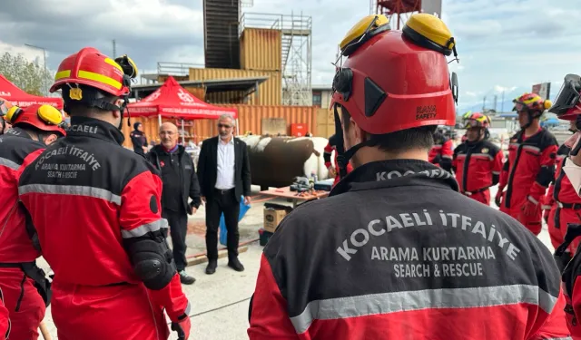 AFAD ve Kocaeli İtfaiyesi'nden ortak eğitim hamlesi
