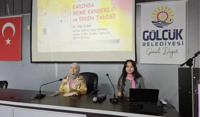 Gölcük'te 'Meme Kanseri Farkındalık Paneli' yoğun ilgi gördü