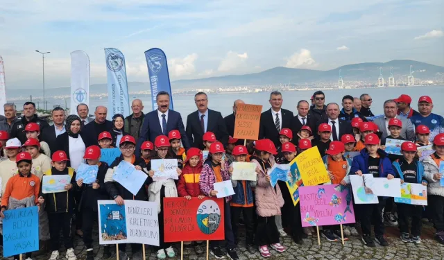 Gölcük'te öğrencilere çevre ve sağlıklı beslenme bilinci