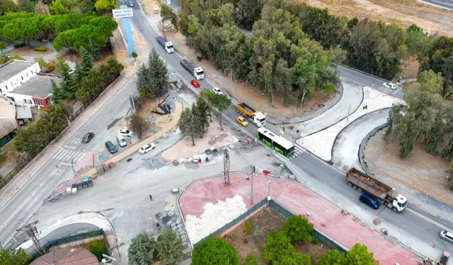 GTÜ Kavşağı yeni haliyle trafiği rahatlatacak