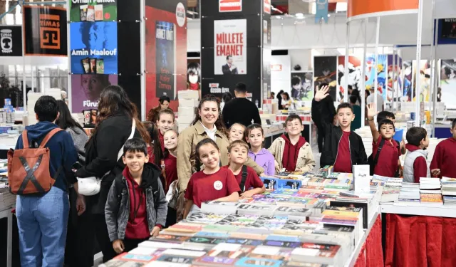 Öğrencilerden kitap fuarına tam not