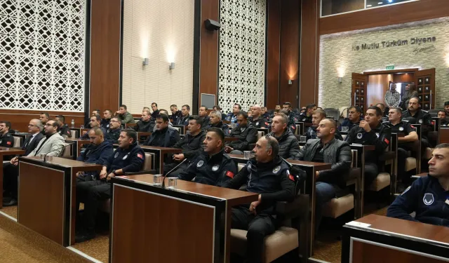 Keçiören Zabıtası'na 'Denetim ve Mevzuat' eğitimi