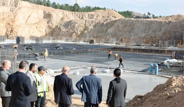 Çayırova Devlet Hastanesi inşaatında hummalı çalışma