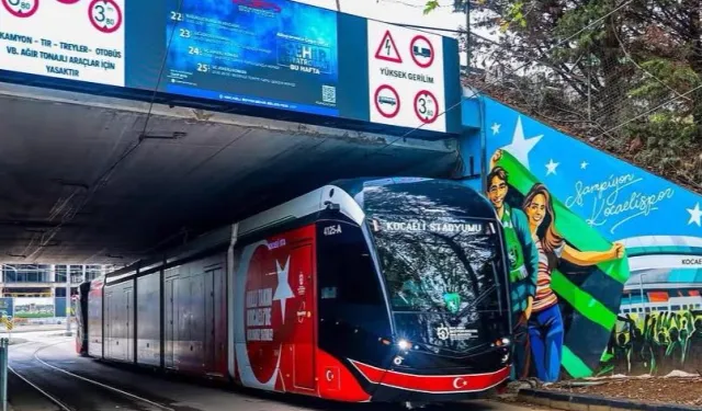 Kartepe demir ağlarla örülüyor... Kartepe tramvayı için ilk kepçe vuruldu