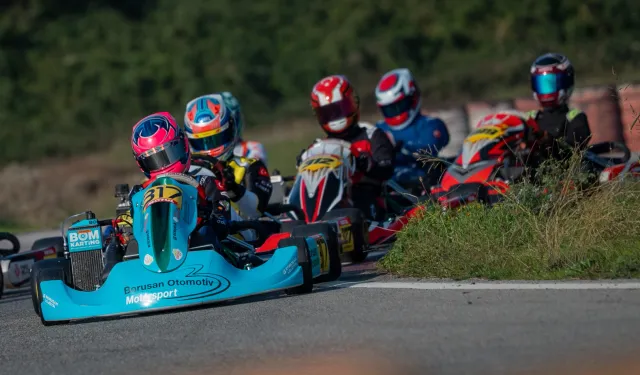 Karting heyecanı Kocaeli'de sürüyor