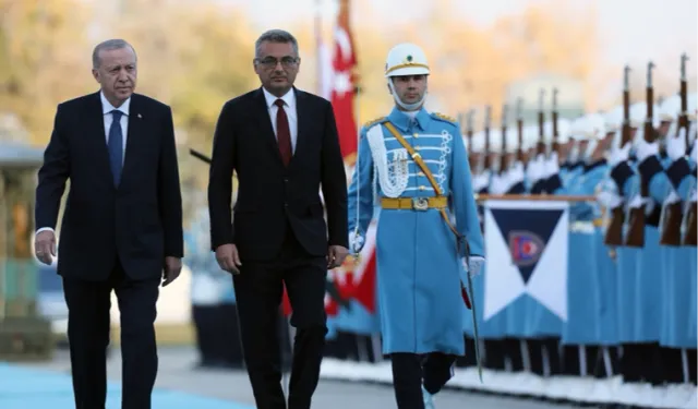 KKTC Cumhurbaşkanı Erhürman Külliye'de