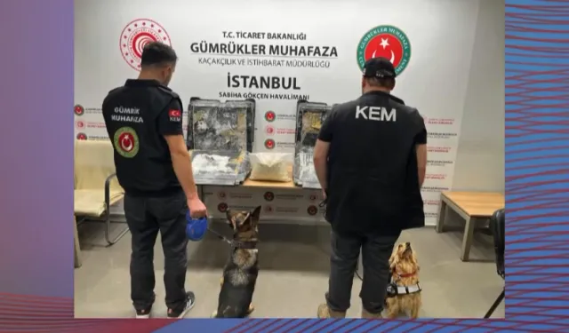 Zehir tacirlerine bir darbede Gümrük Muhafaza'dan! Binlerce kilo esrar ele geçirildi