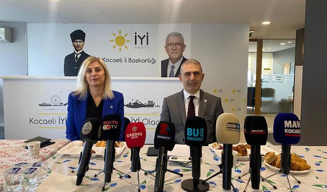 İYİ Partili Şirin: Kocaeli hak ettiğini alamıyor