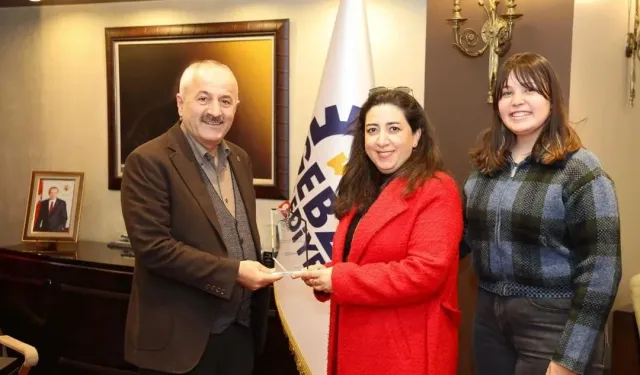 Gebze'de sağlık ocağı çalışanlarından Başkan Büyükgöz'e ziyaret