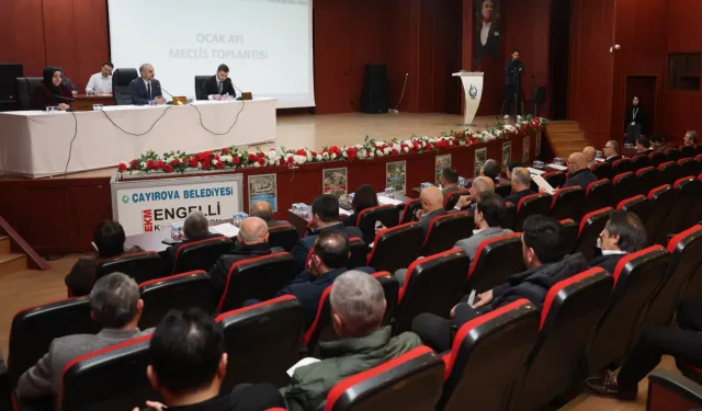 Kocaeli Çayırova'da yeni yılın ilk meclisi gerçekleşti