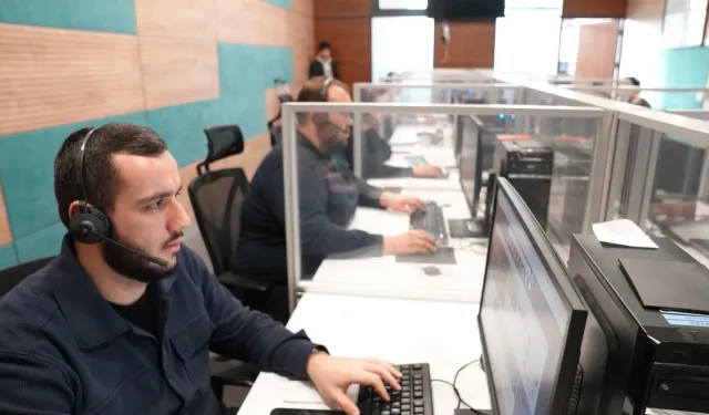 Kocaeli'de Alo 185, 1 milyon başvuruyu yönetti