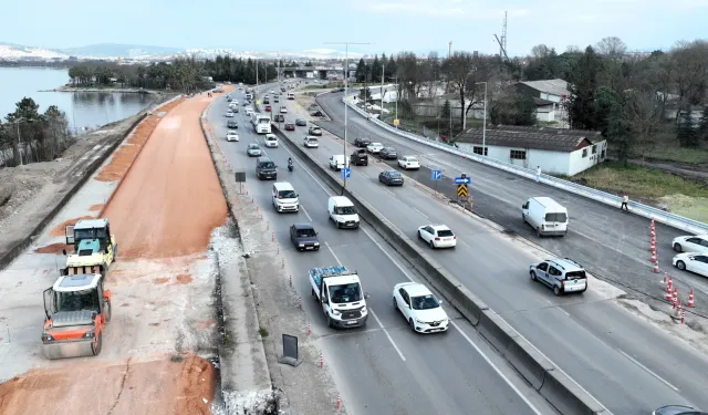 Kocaeli'de Başiskele Koridor Projesi'nde ilk bağlantı trafiğe açıldı