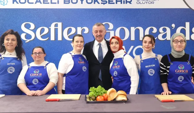 Kocaeli'de engelsiz merkezde yemek yarışması