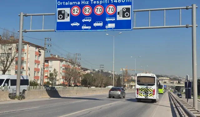 Kocaeli'de hız limitleri değişti