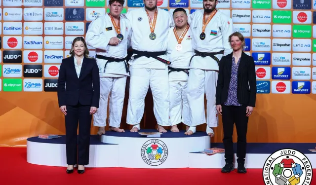 Kocaelili milli judocu Tataroğlu'ndan Avusturya'da altın zafer