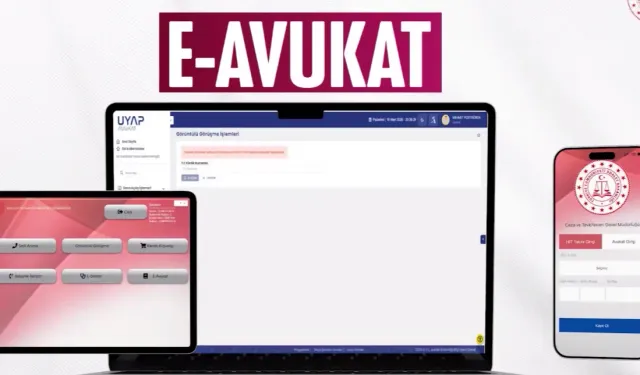 Adalette dijital dönüşüm... 'e-Avukat' uygulaması devrede