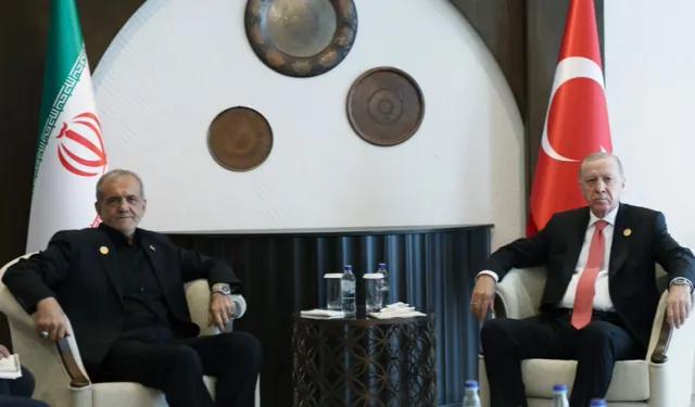 Cumhurbaşkanı Erdoğan, İranlı mevkidaşıyla görüştü