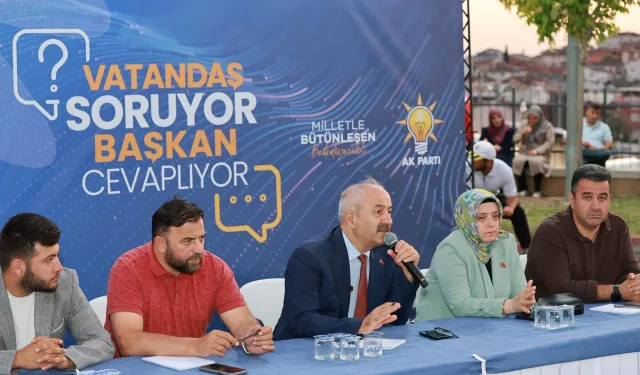 Gebze'de mahalle buluşmaları yoğun ilgi görüyor