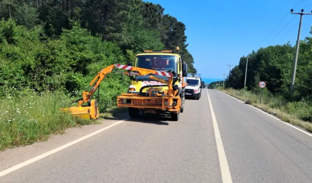 Kandıra'da yollar yaz sezonuna hazırlanıyor