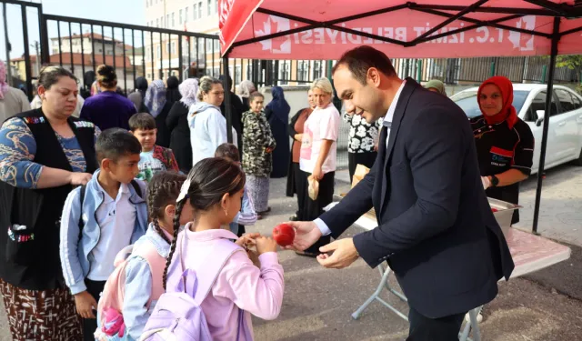 İzmit'te Beslenme Saati Projesi mutlu ediyor