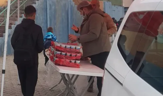 İzmit'te beslenme saati öğrencilerin yüzünü güldürüyor