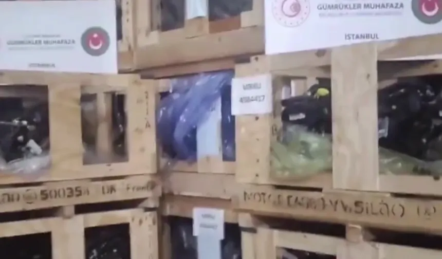 Gümrükler'den uyuşturucu operasyonu