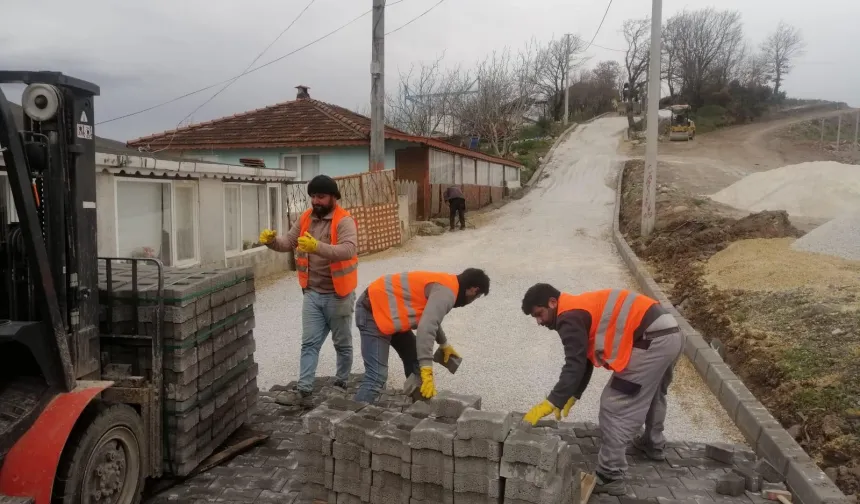 Karamürsel’e 35 bin metrekare parke yol