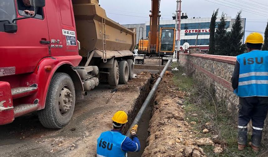 İSU, Gebze Balçık mahallesinde altyapı yeniliyor