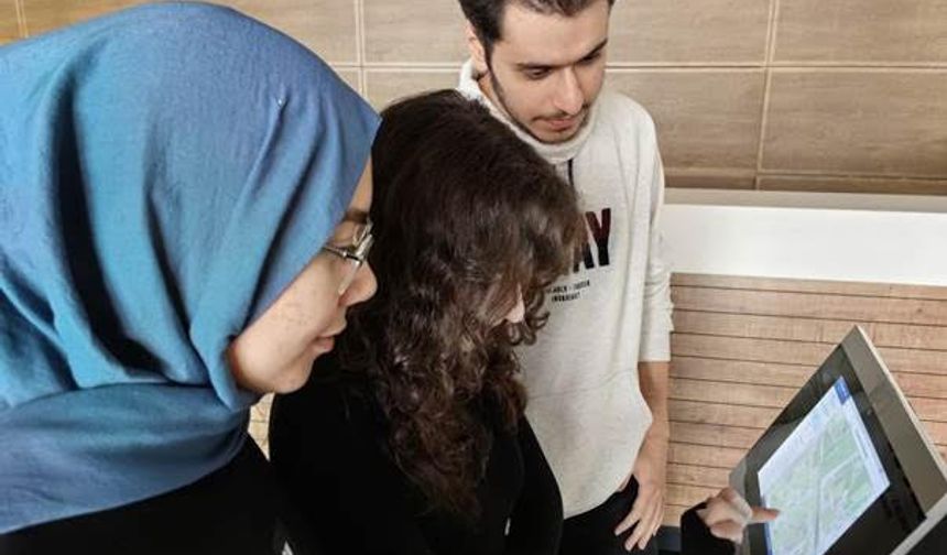 GTÜ'nün Kampüs navigasyonu hizmette
