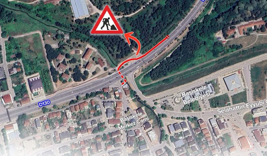 Başiskele'de o altgeçit geçici trafiğe kapatıldı
