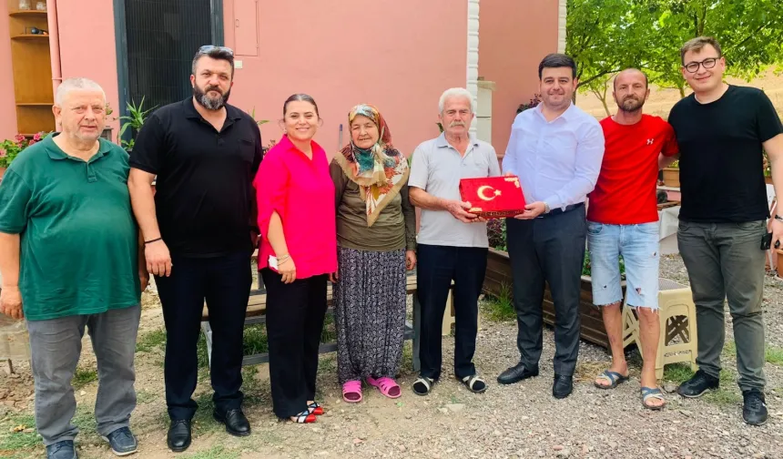 İzmit'ten gazi ve şehit yakınlarına vefa ziyareti