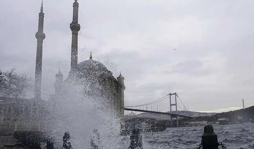 Marmara ve Kuzey Ege'de kuvvetli rüzgar