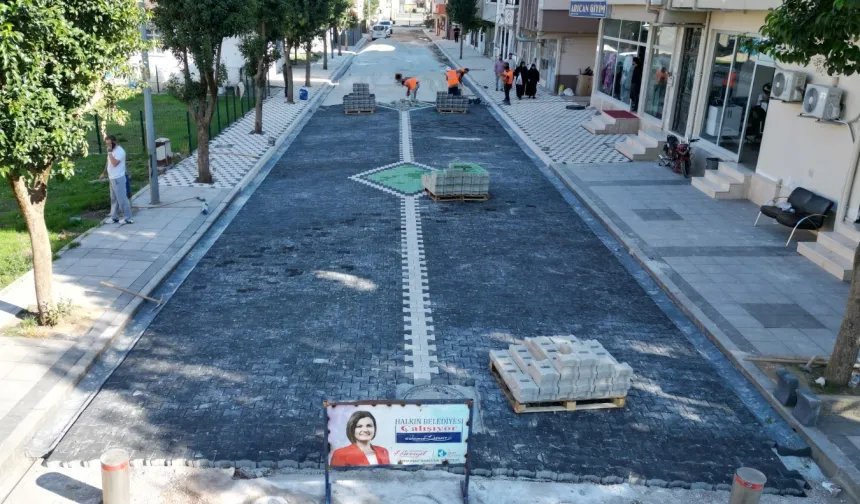 İzmit'te Alikahya Atatürk Mahallesi'nde ulaşım altyapısına takviye
