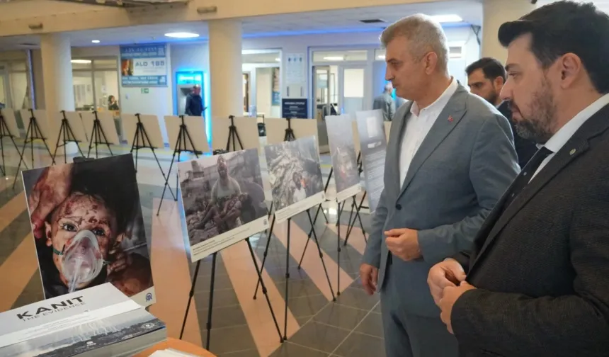 Gölcük'te 'Kanıt' sergisi