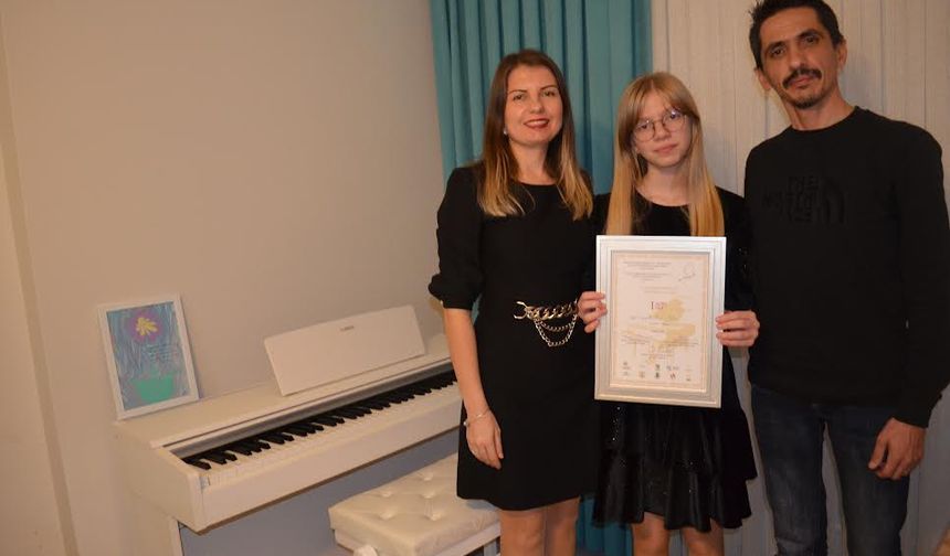 Çayırovalı Aylin, Gürcistan’dan 1. Olarak döndü