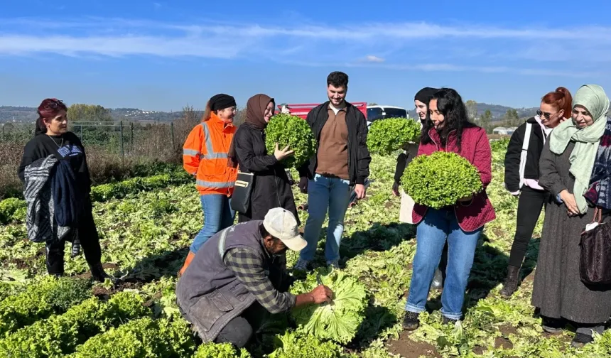 Kocaeli Büyükşehir'den aday çiftçilere uygulamalı tarım eğitimi