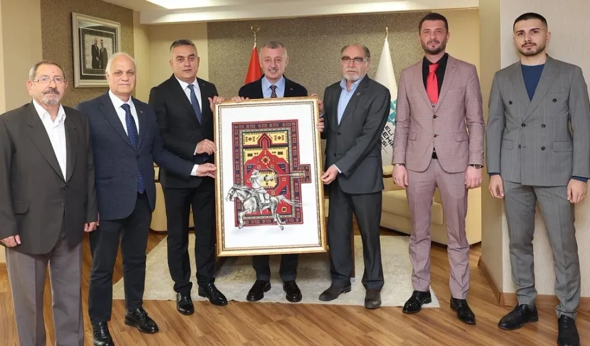 Kocaeli'de Başkan Büyükakın'a STK'lardan ziyaret akını