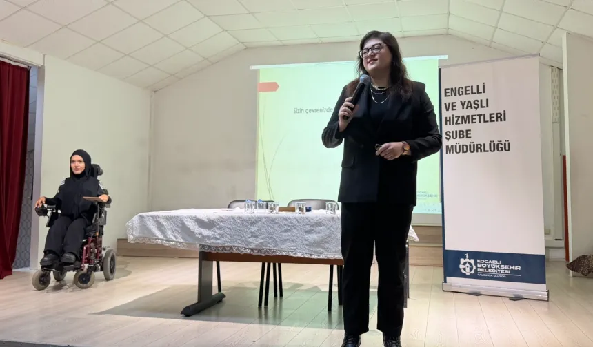 Kocaeli'de öğrencilere engellilik farkındalığı eğitimi