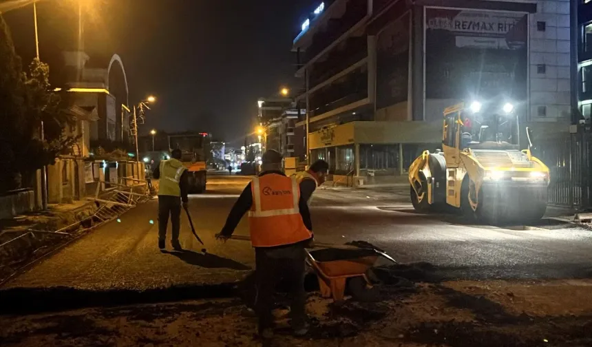 Kocaeli'de şehir uykuda, Büyükşehir 7/24 iş başında