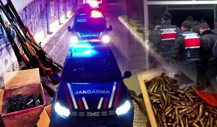 14 il merkezinde ruhsatsız silah ve mühimmat operasyonu: 202 şüpheli yakalandı