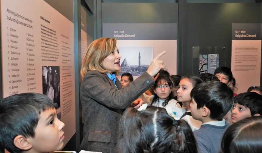 Keçiören'de ilkokul öğrencilerinden Milli Mücadele Müzesi'ne ziyaret