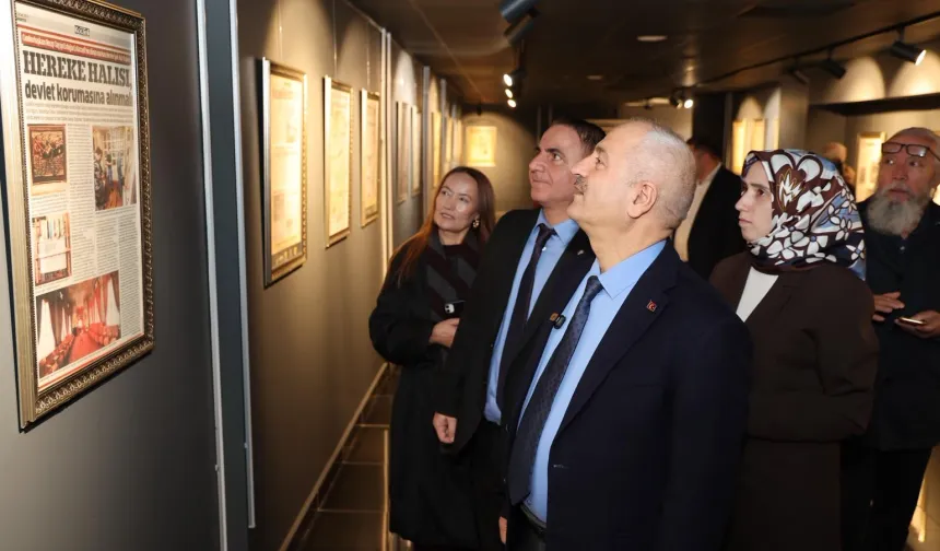 Gebze basın tarihi sergisi sanatseverlerle buluştu