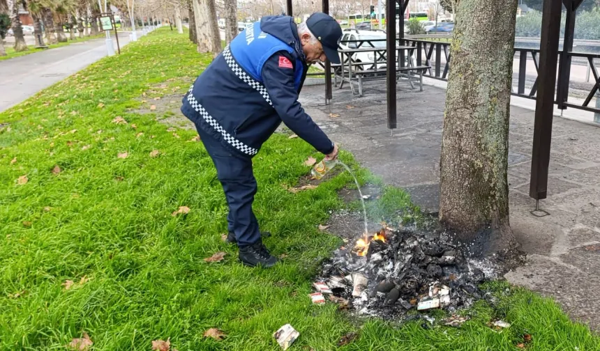 Kocaeli Zabıtası'ndan örnek duyarlılık