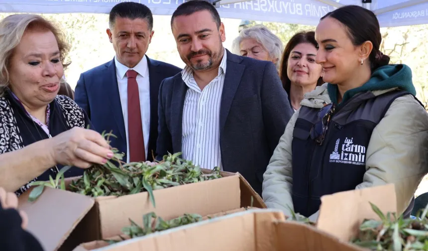 Menderesli kadınlara salep desteği