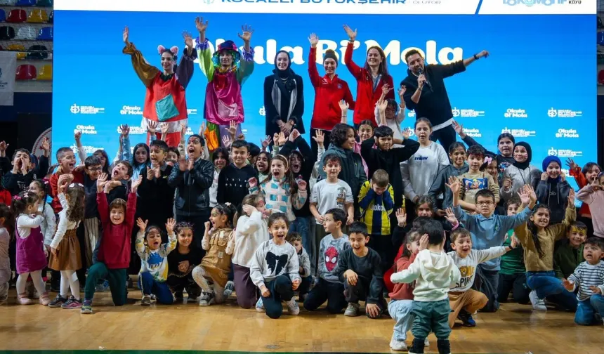 13 bin çocuk, 'Okula Bi' Mola'da' stres attı