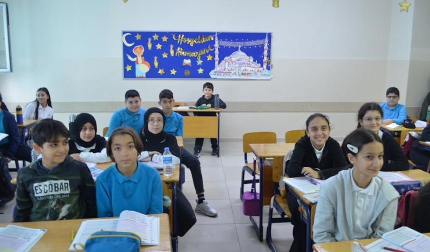 Darıca Tevfik İleri İmam Hatip Ortaokulu’nda ramazana hazırlık