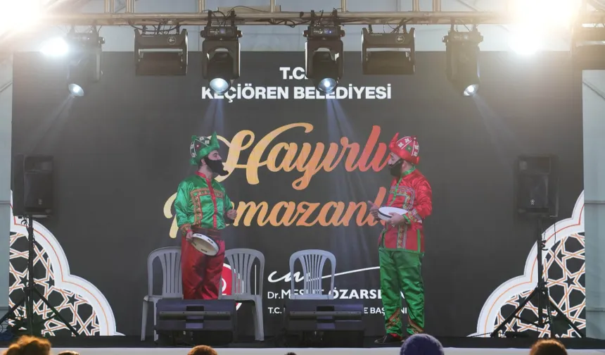 Keçiören'de Ramazan Sokağı vatandaşlarla buluşuyor