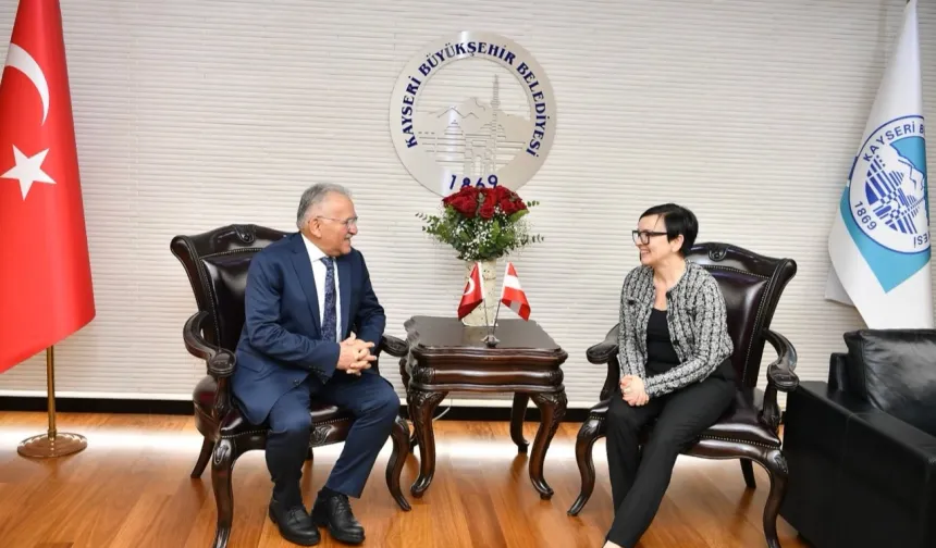 Avusturya Ankara Büyükelçisi'nden Büyükkılıç'a ziyaret