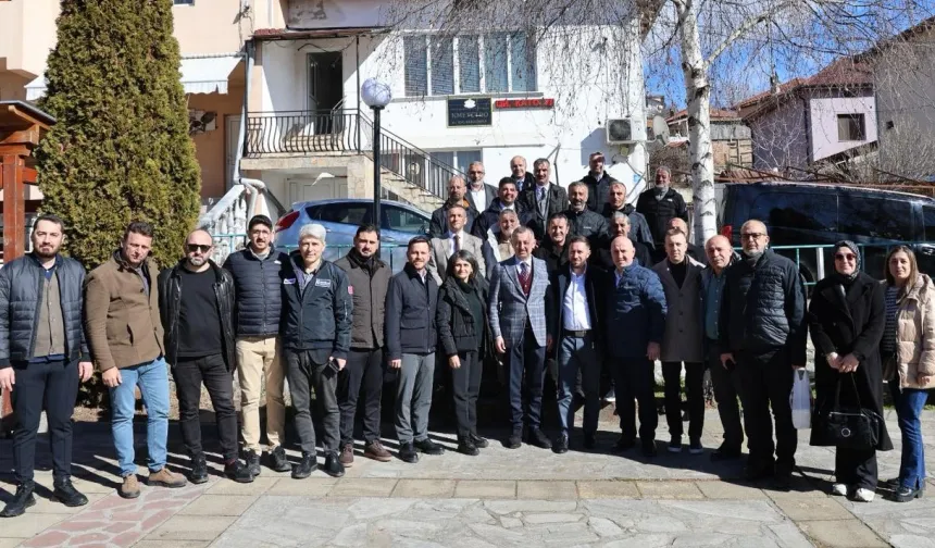 Başkan Büyükakın Bulgaristan'daki soydaşlarla buluştu